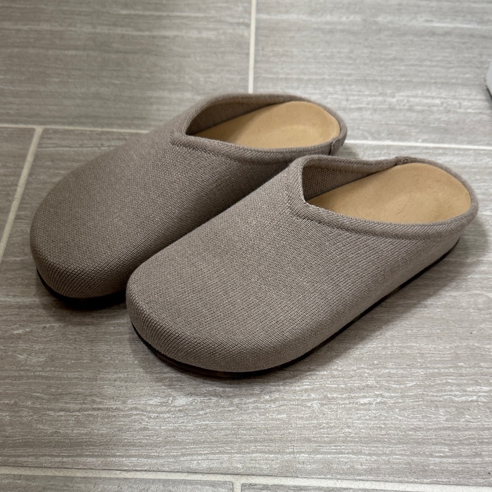 Rothy's Taupe Clogs